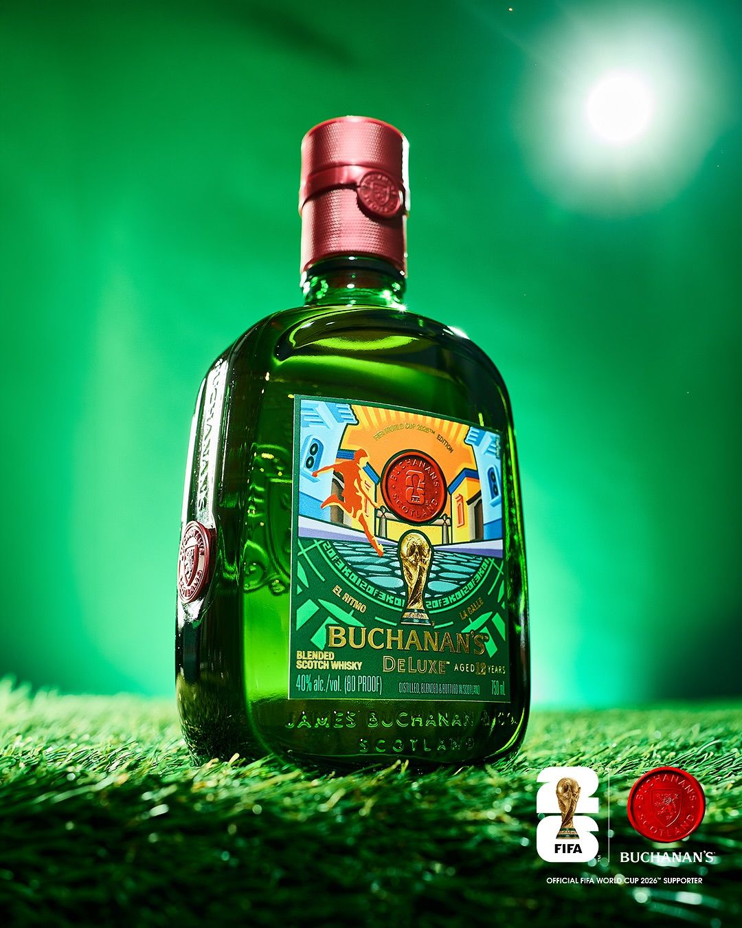 【限定】Buchanan's Deluxe 12年 FIFA 2026 Buchanan's DeLuxe FIFA World Cup 2026 Limited Edition | Passion