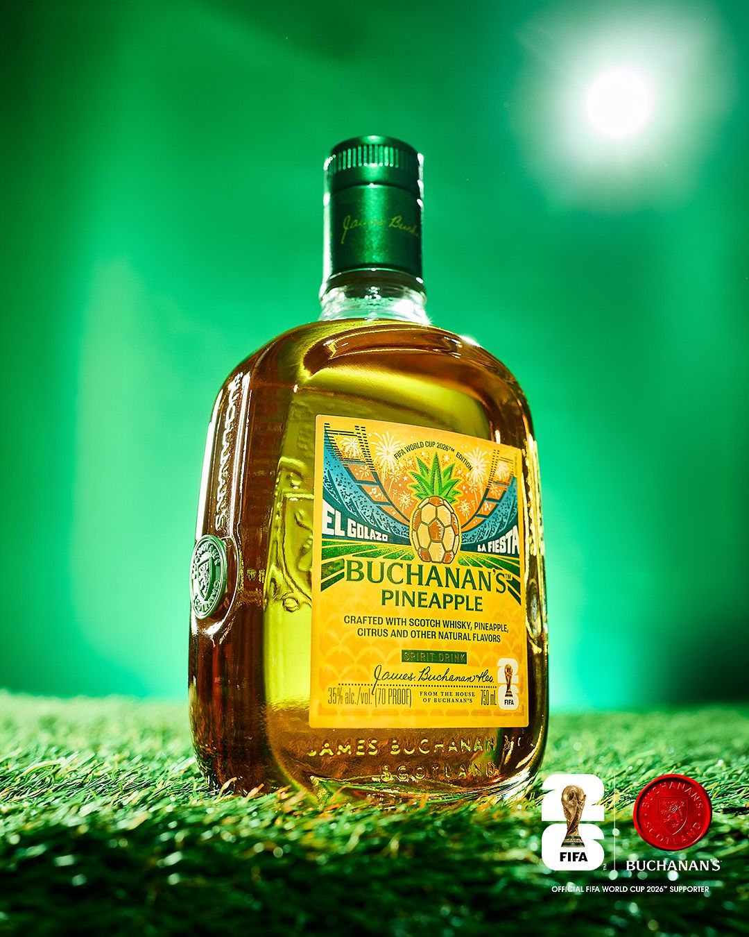 Buchanan's Pineapple FIFA World Cup 2026 Limited Edition | Passion
