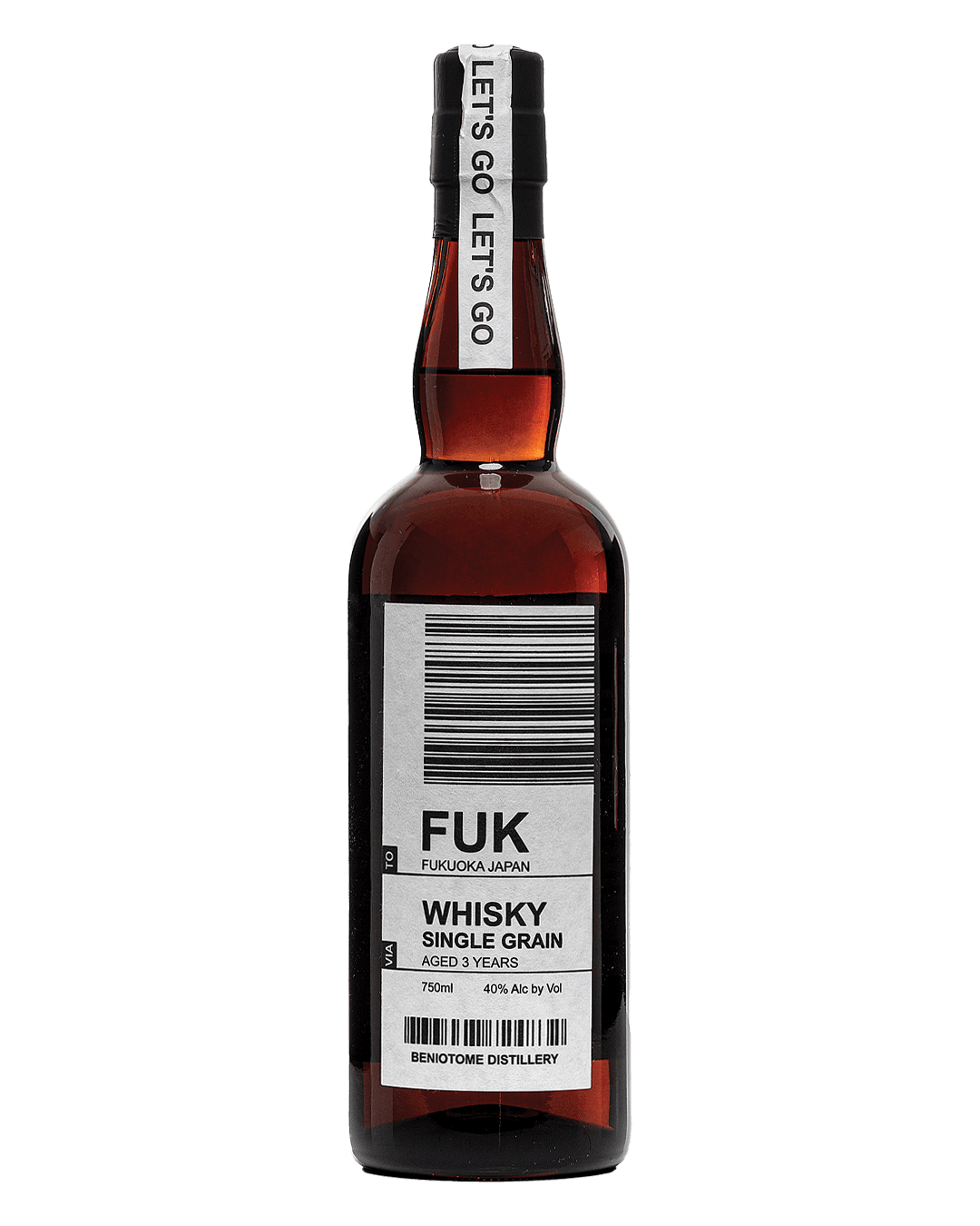 Fuk Fukuoka Japan Whisky Single Grain Aged 3 Years | AIKO Brands