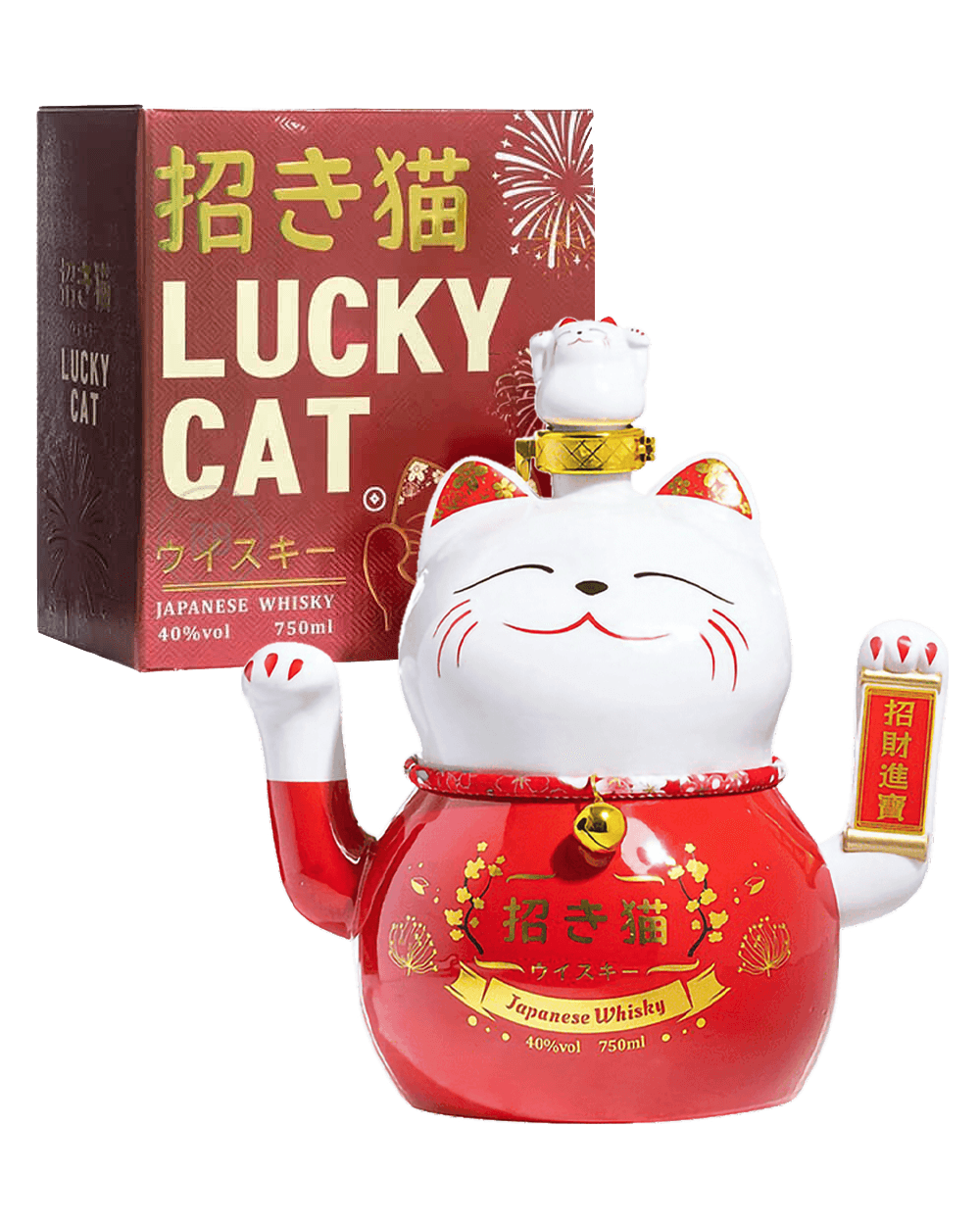 Rare Selection Lucky Cat Maneki-Neko Japanese Whisky | Passion Spirits