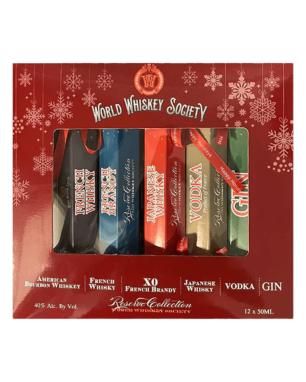 World Whiskey Society Christmas Candy Reserve Collection Gift
