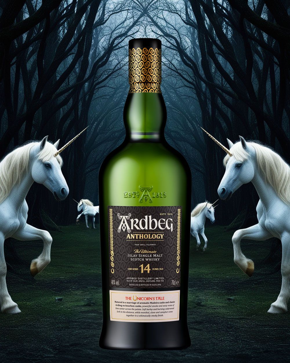 Ardbeg Anthology The Unicorn's Tale Islay Single Malt Scotch