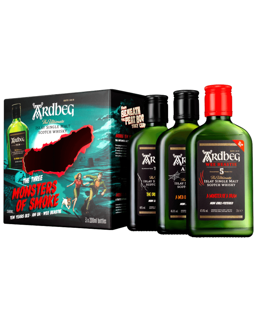 Ardbeg The Three Monsters of Smoke Set Islay Single Malt