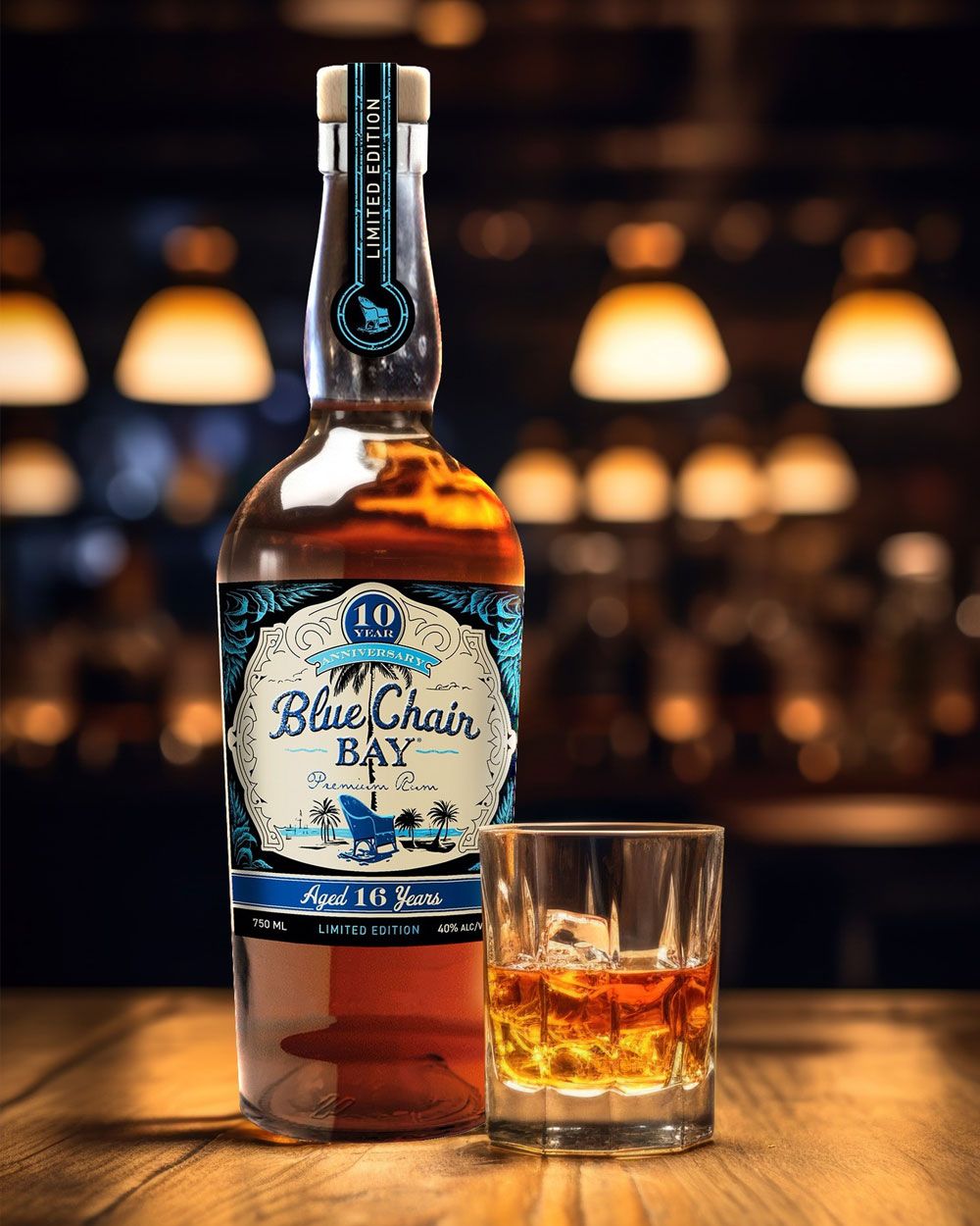 Blue Chair Bay Rum 10 Year Anniversary Aged 16 Years Limited