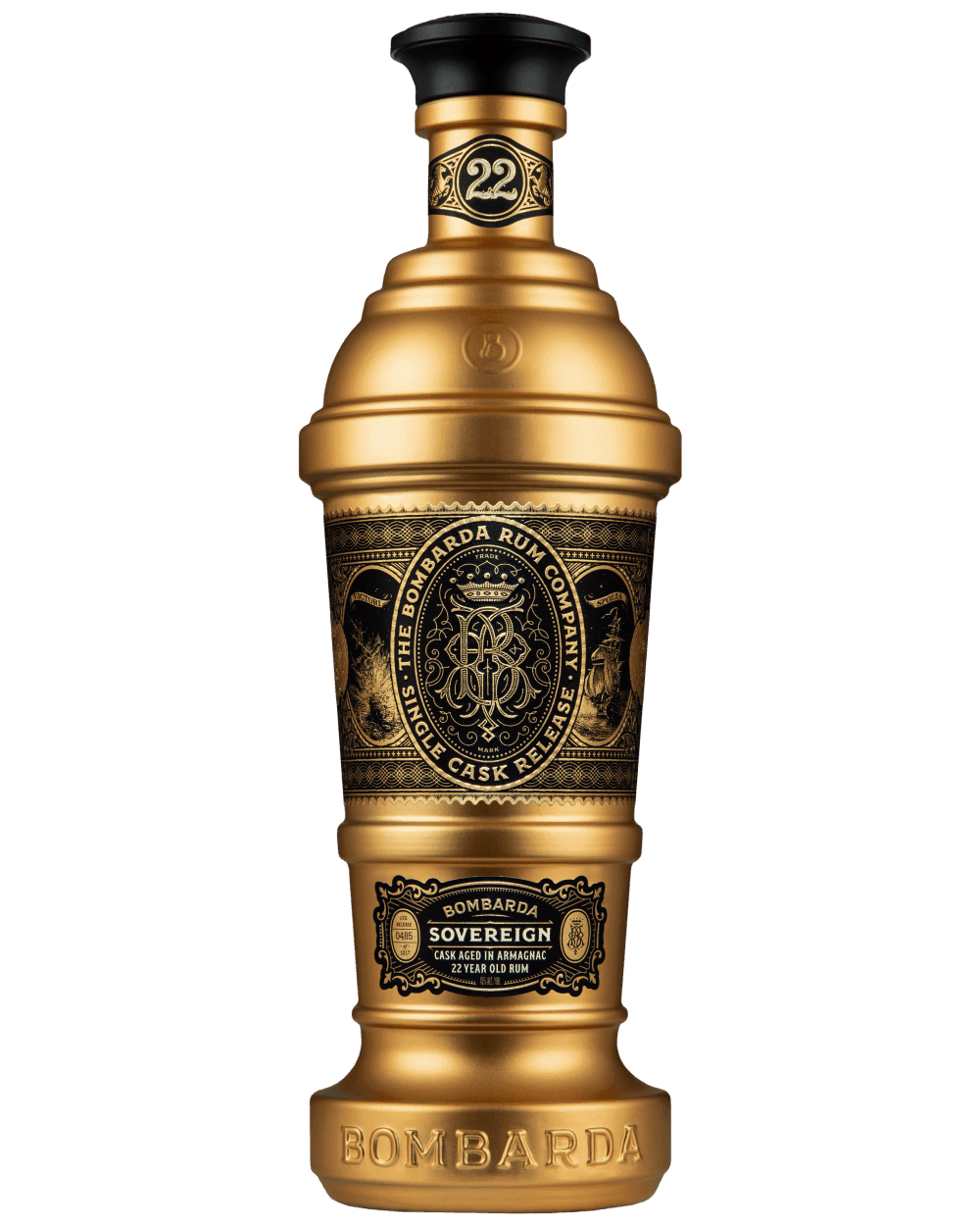Bombarda Rum Sovereign XO 22 Year Old Dark Guyana Rum Limited