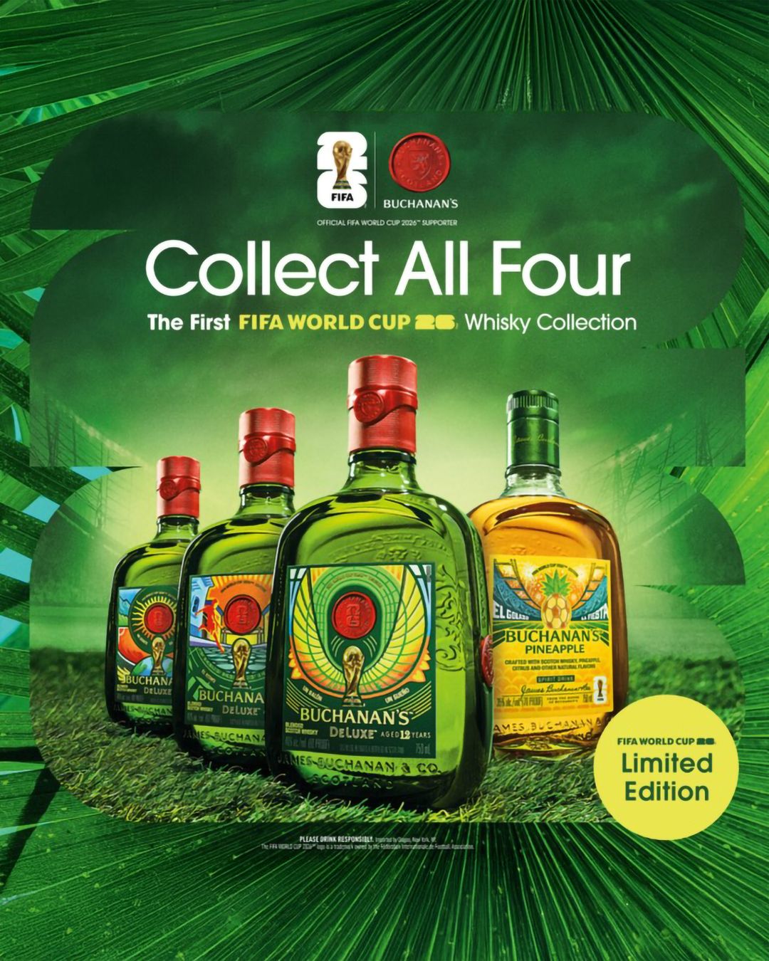 Buchanan's DeLuxe FIFA World Cup 2026 Limited Edition | Passion