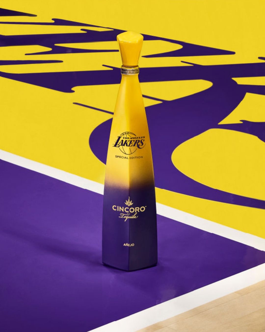 Cincoro Tequila Anejo x LA Lakers Special Edition | Passion Spirits