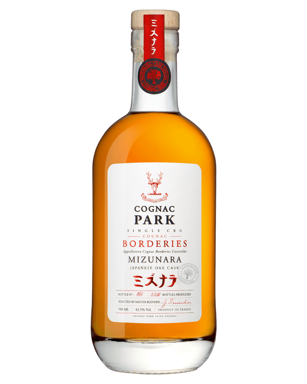 Cognac Park Borderies Single Cru Cognac Mizunara Japanese Oak Cask