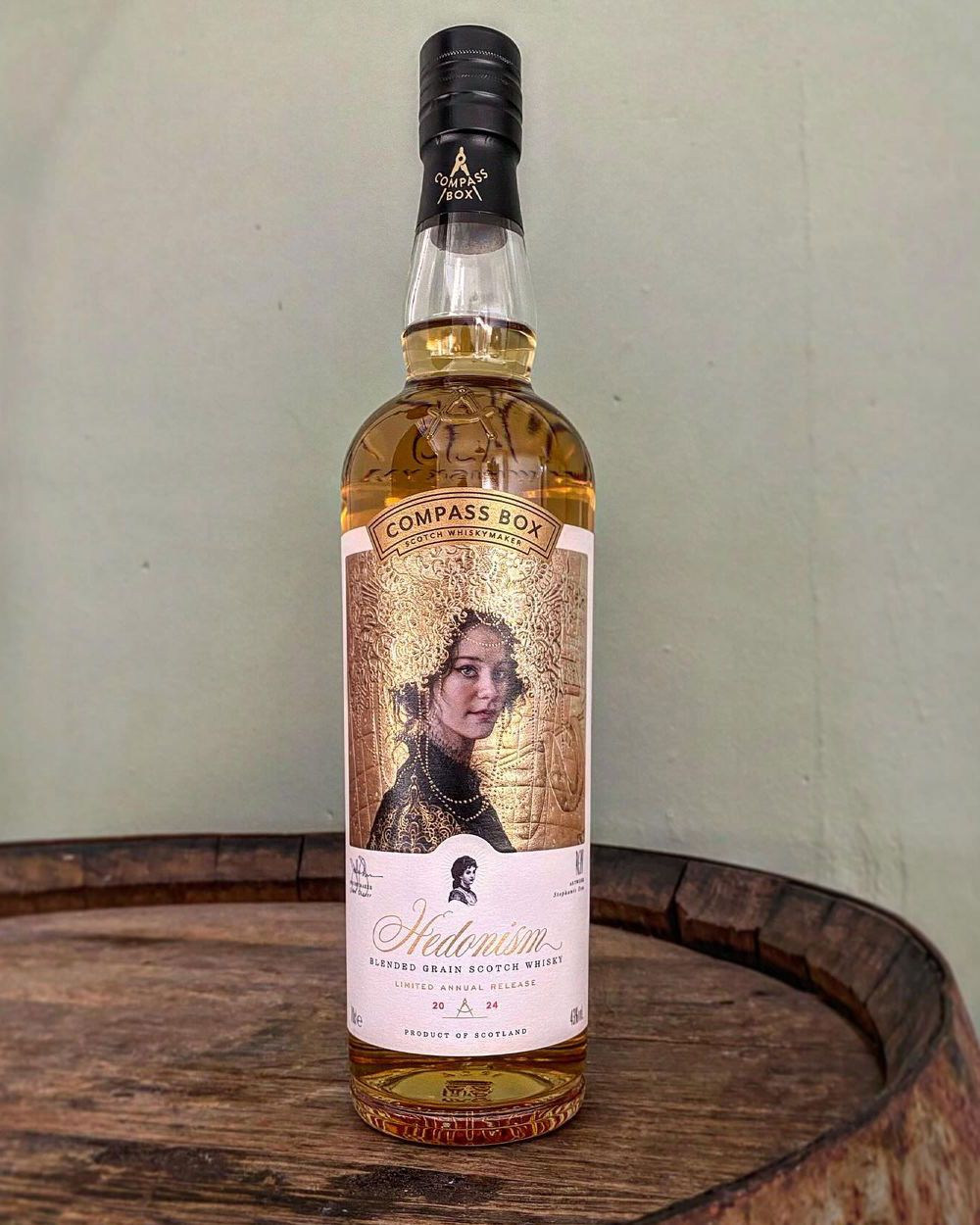 Compass Box Hedonism 2024 Limited Annual Release Blended Grain