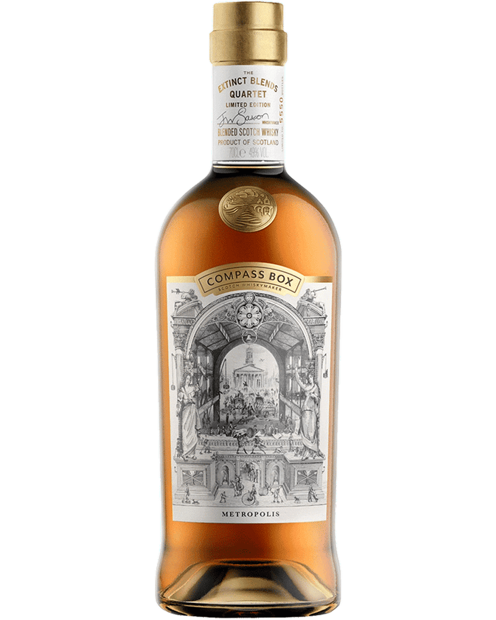 Compass Box The Extinct Blends Quartet 'Metropolis' Limited