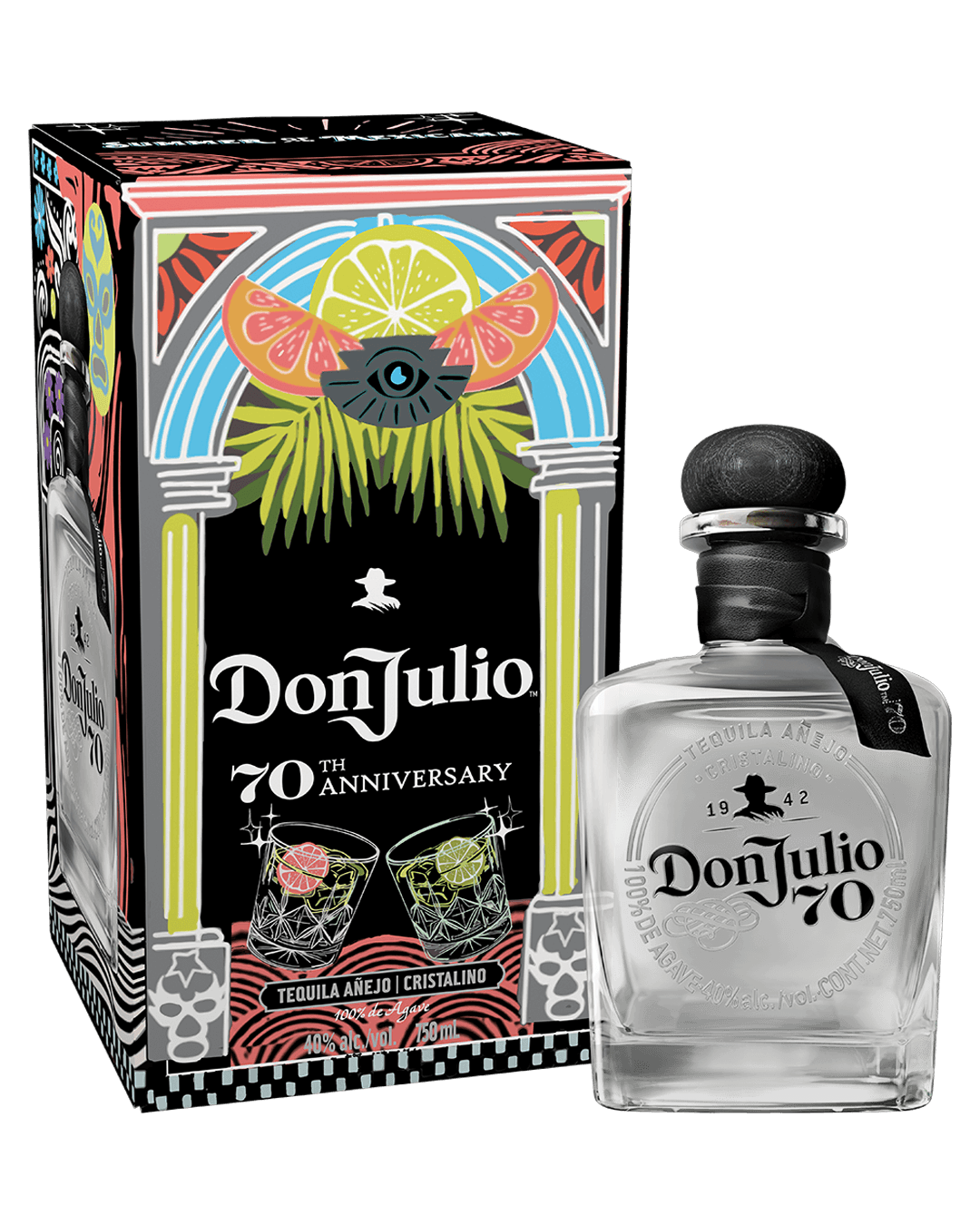 Don Julio 70 Anejo Cristalino Tequila A Summer of Mexicana Limited