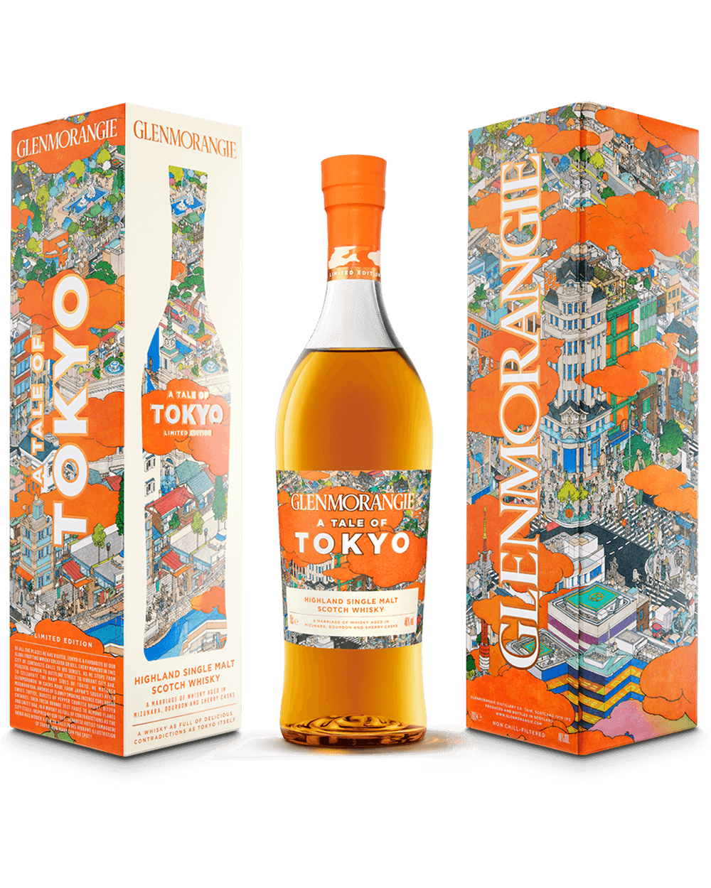 GLENMORANGIE A Tale of Tokyo 限定版 Glenmorangie A Tale Of Tokyo Highland Single Malt Scotch
