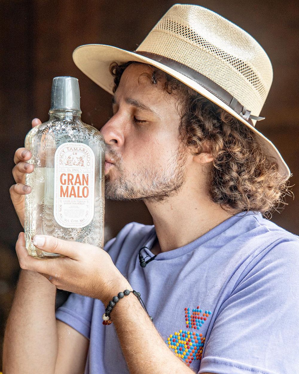 メキシコ産 ハイビスカス テキーラ Tequila Gran Malo Gran Malo Spicy Tamarindo Tequila Liqueur by Luisito
