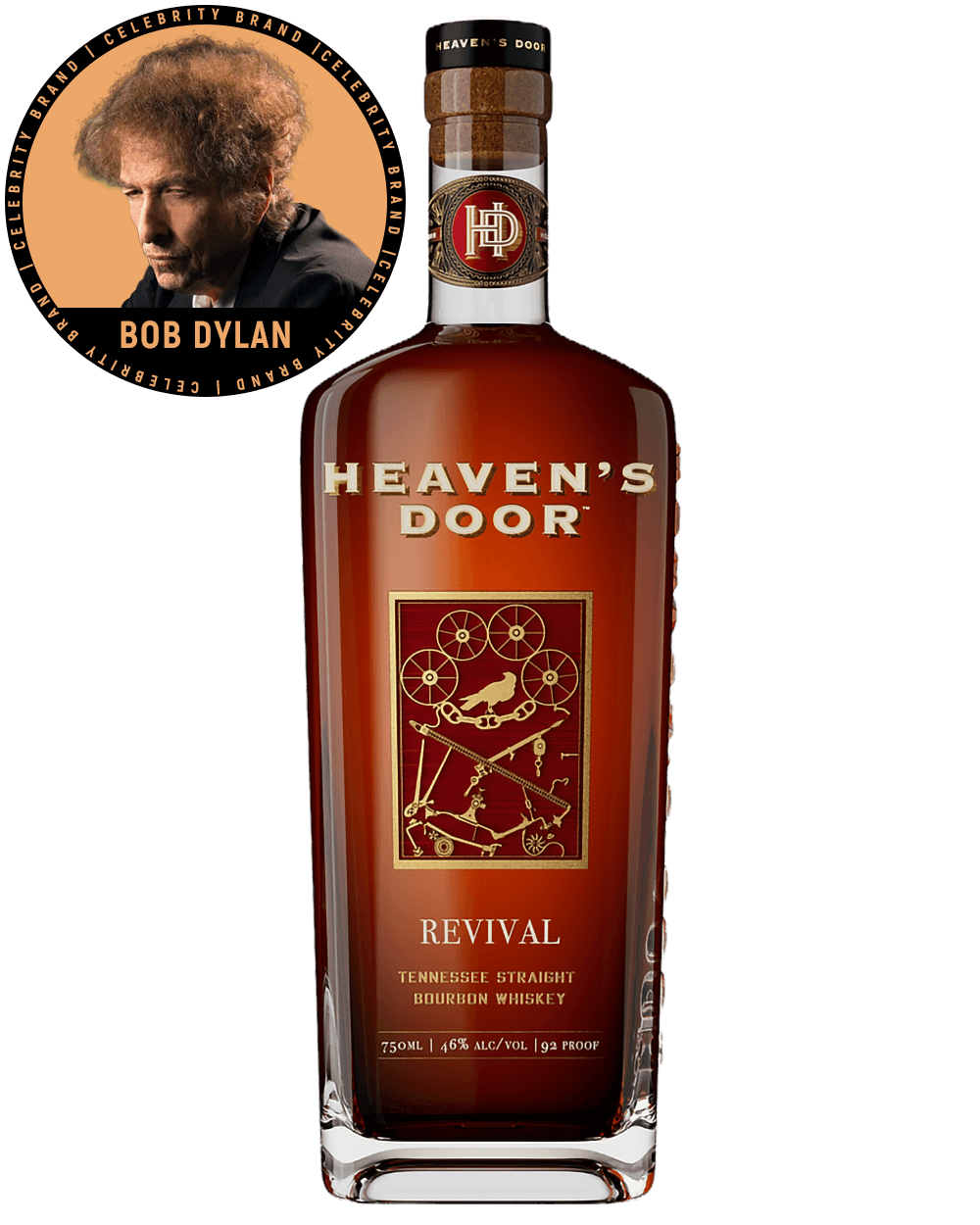 Heaven's Door 'Revival' Tennessee Straight Bourbon Whiskey by Bob