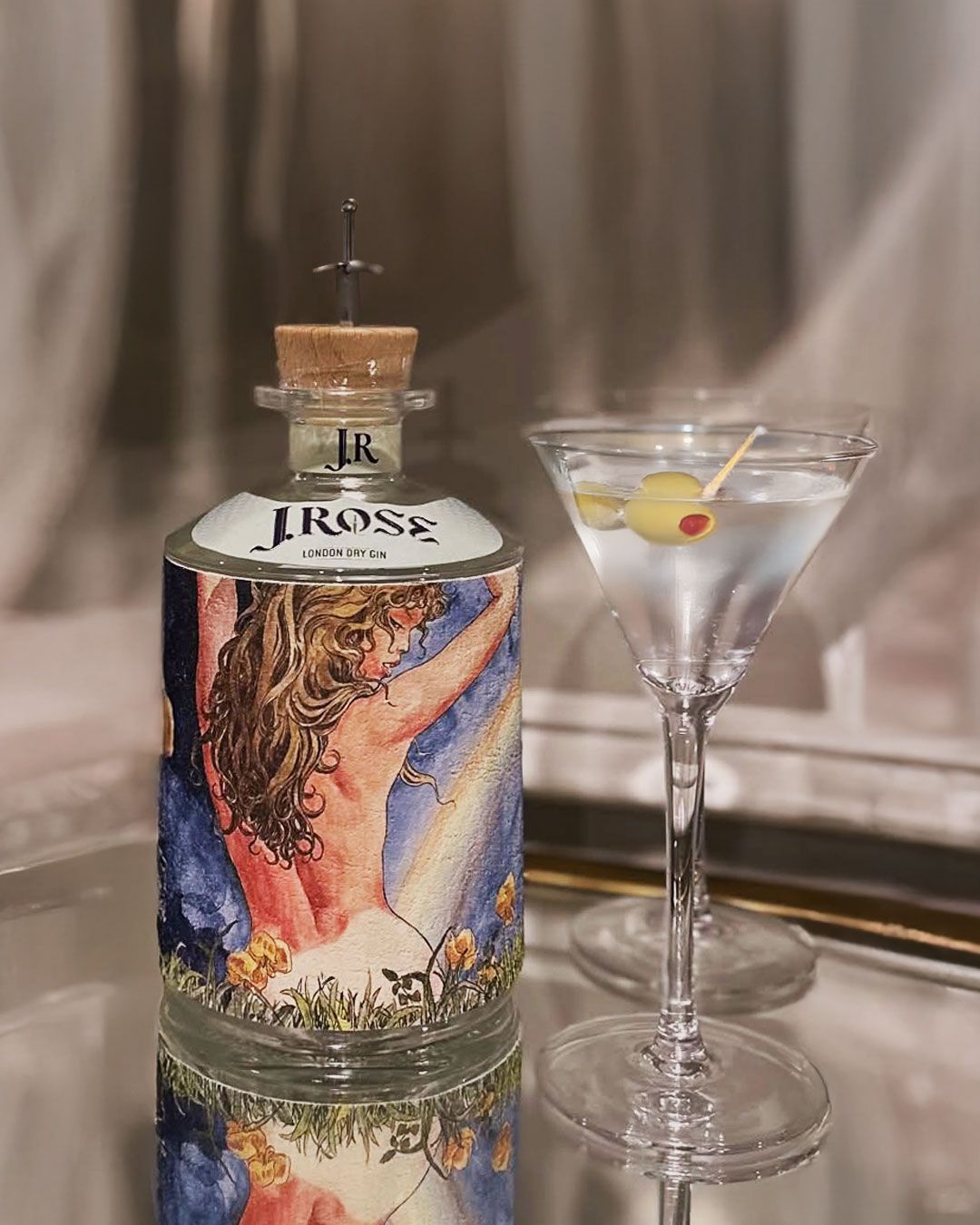 J. Rose Gin JR04 Miele and the Rainbow Edition | Passion Spirits