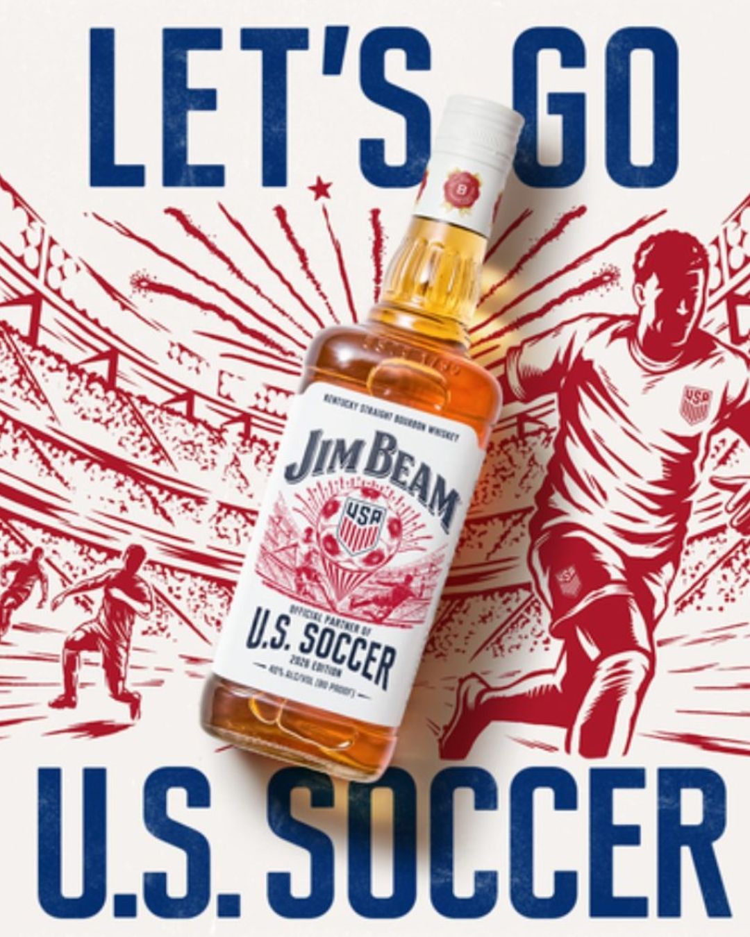 Jim Beam U.S. Soccer 2026 Edition Bourbon Whiskey | Passion Spirits