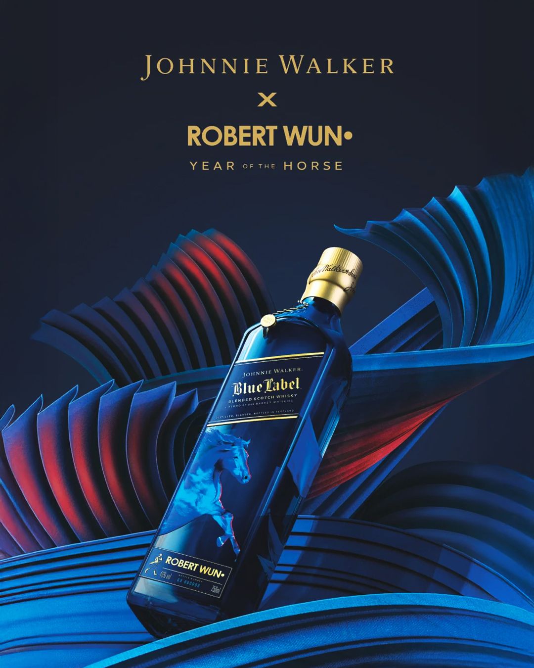 Johnnie Walker Blue Label Year of the Horse Lunar New Year Limited
