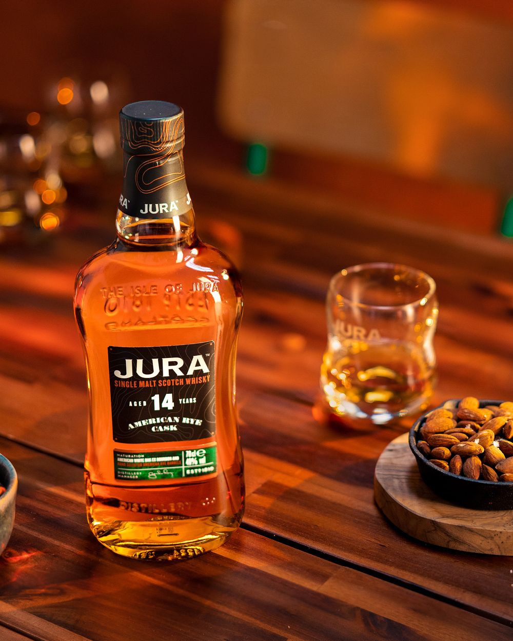 Jura 14 Year Old American Rye Cask Single Malt Scotch Whisky