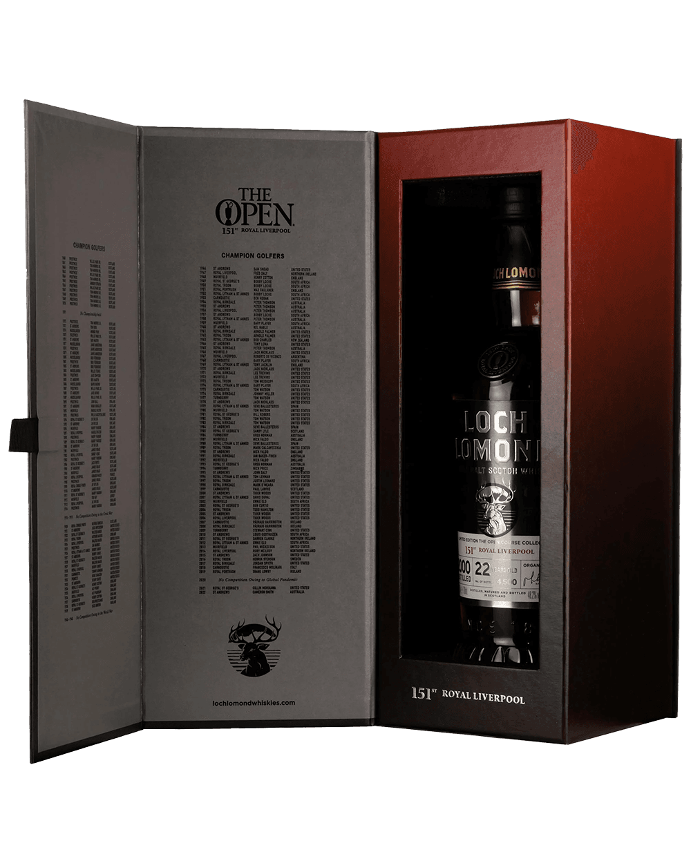 Loch Lomond 2000 The Open Course Collection Organic 22 Year Old