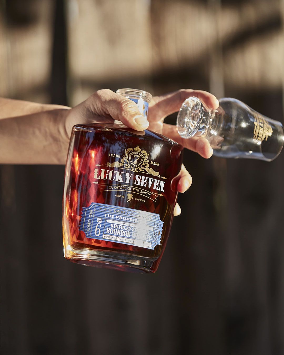 Lucky Seven The Proprietor 6 Year Single Barrel #53 Kentucky