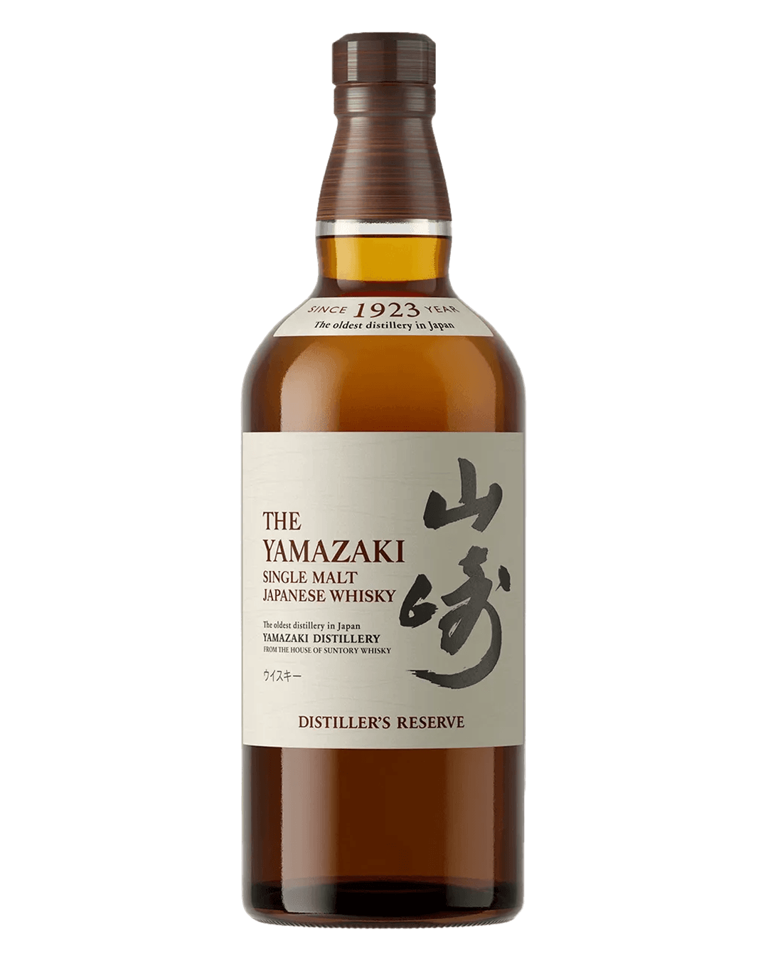 The Yamazaki Single Malt Japanese Whiskey Distiller's Reserve