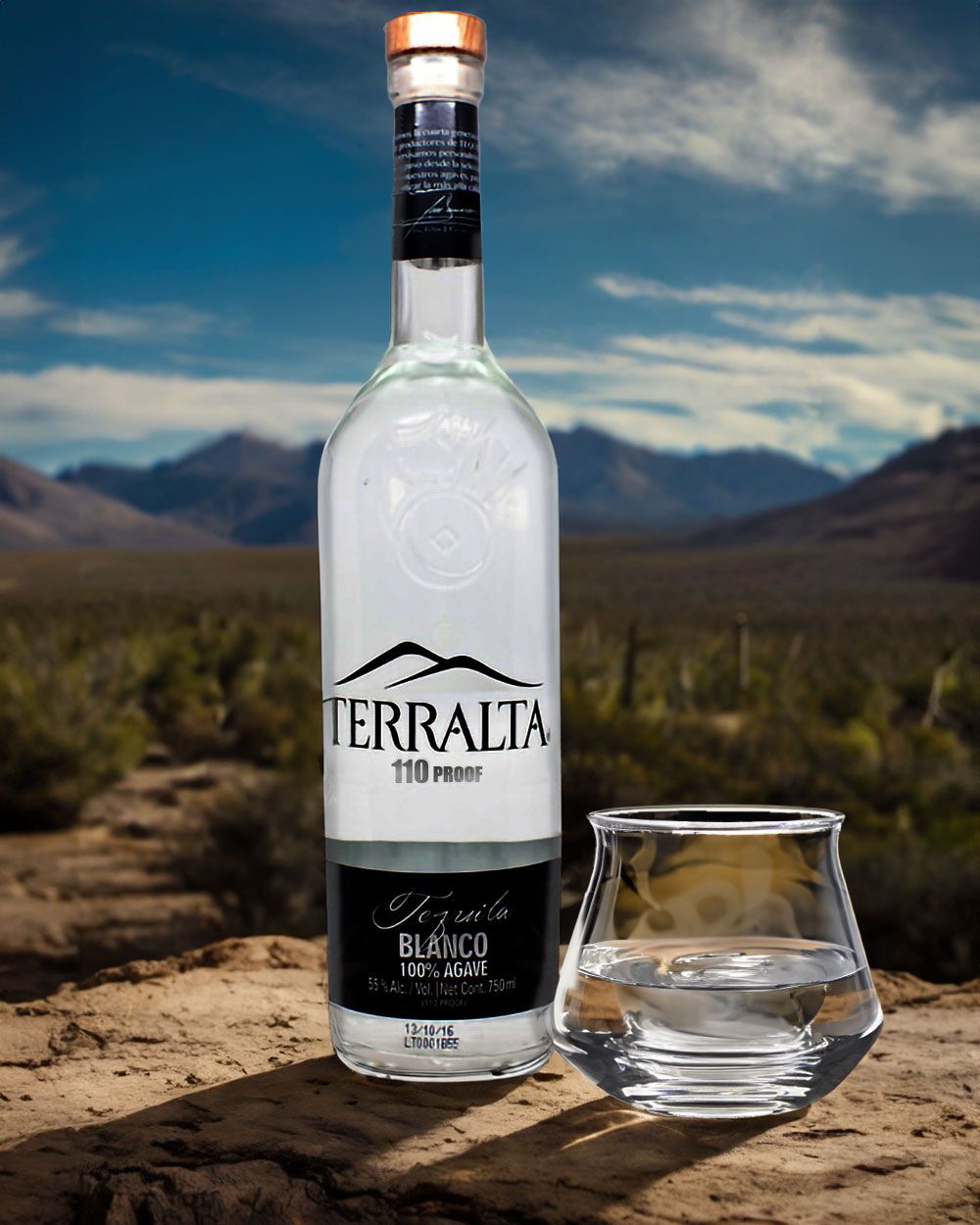 Terralta Tequila Blanco 110 Proof | Passion Spirits