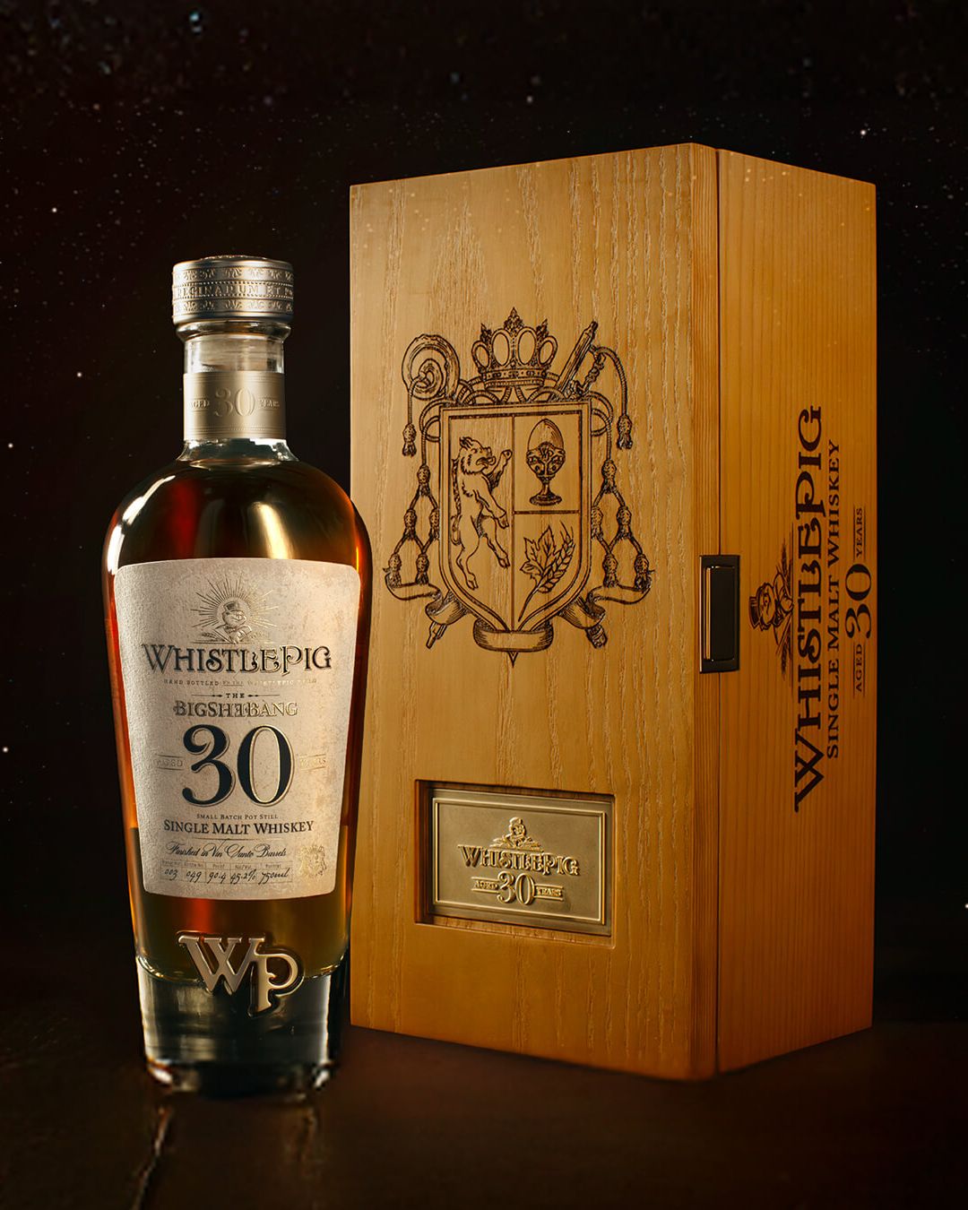 Whistlepig The BigSheBang Single Malt Whiskey Aged 30 Years in Vin