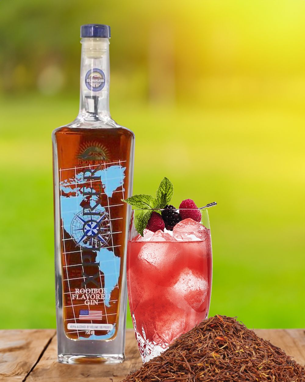 Xplorer American Rooibos Flavored Gin | Passion Spirits