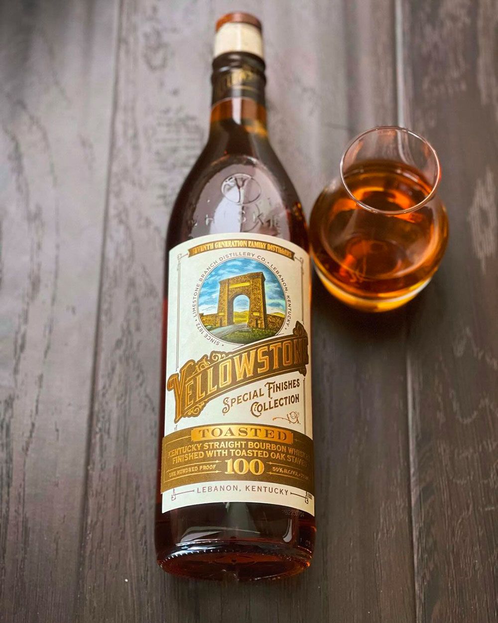 Yellowstone Special Finishes Collection Finished in Toasted Oak