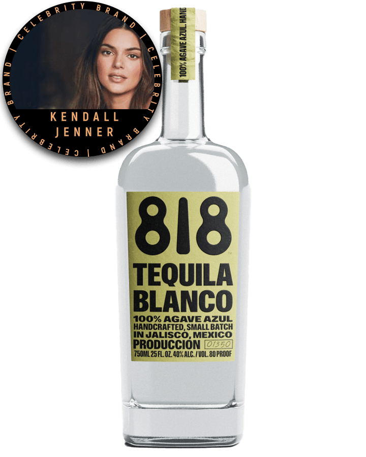 818 Tequila Blanco by Kendall Jenner | Passion Spirits