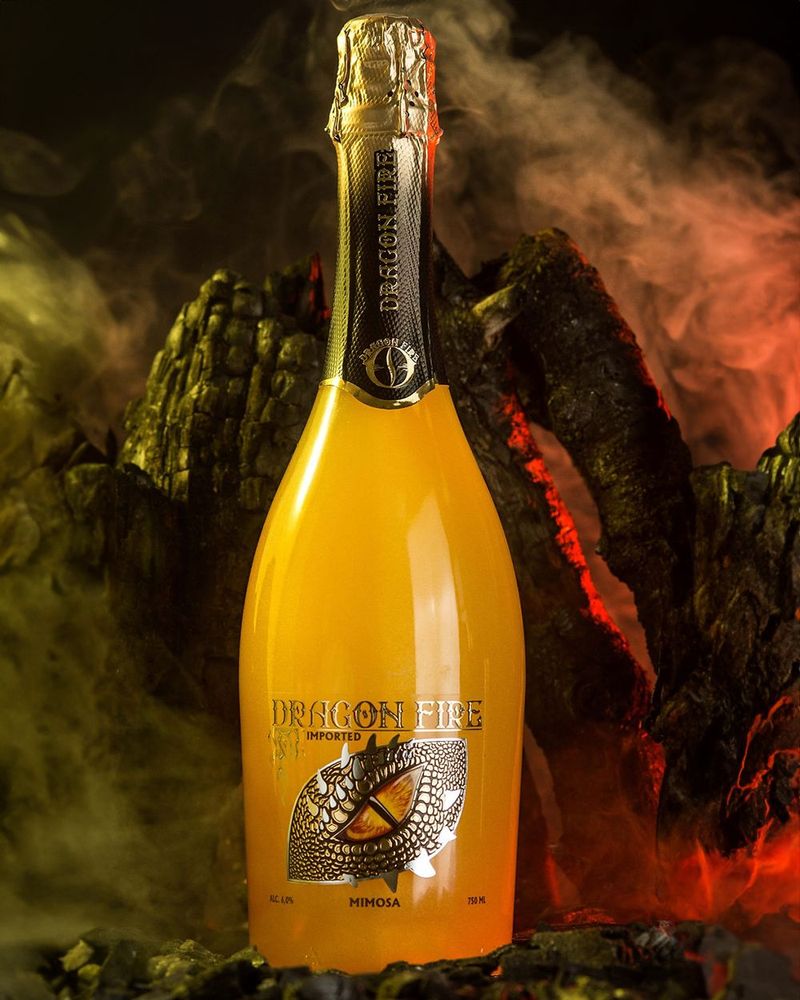 Dragon Fire Mimosa Wine | Passion Spirits