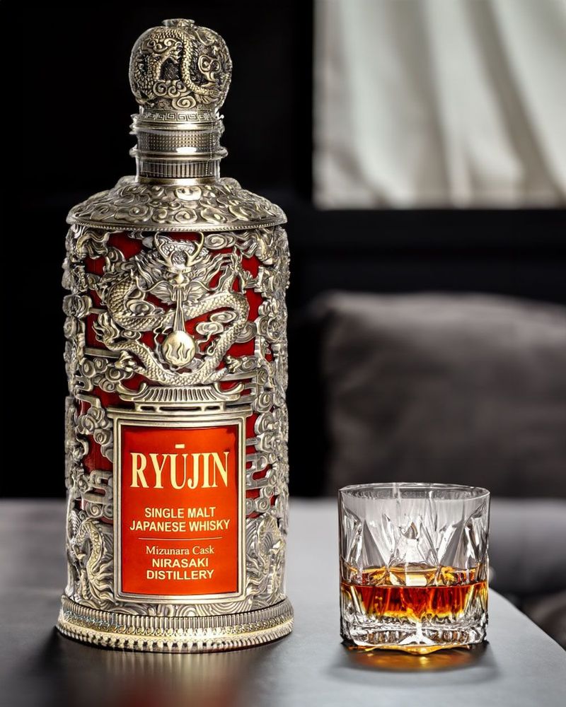 Ryujin Single Malt Japanese Whisky Mizunara Cask by Nirasaki