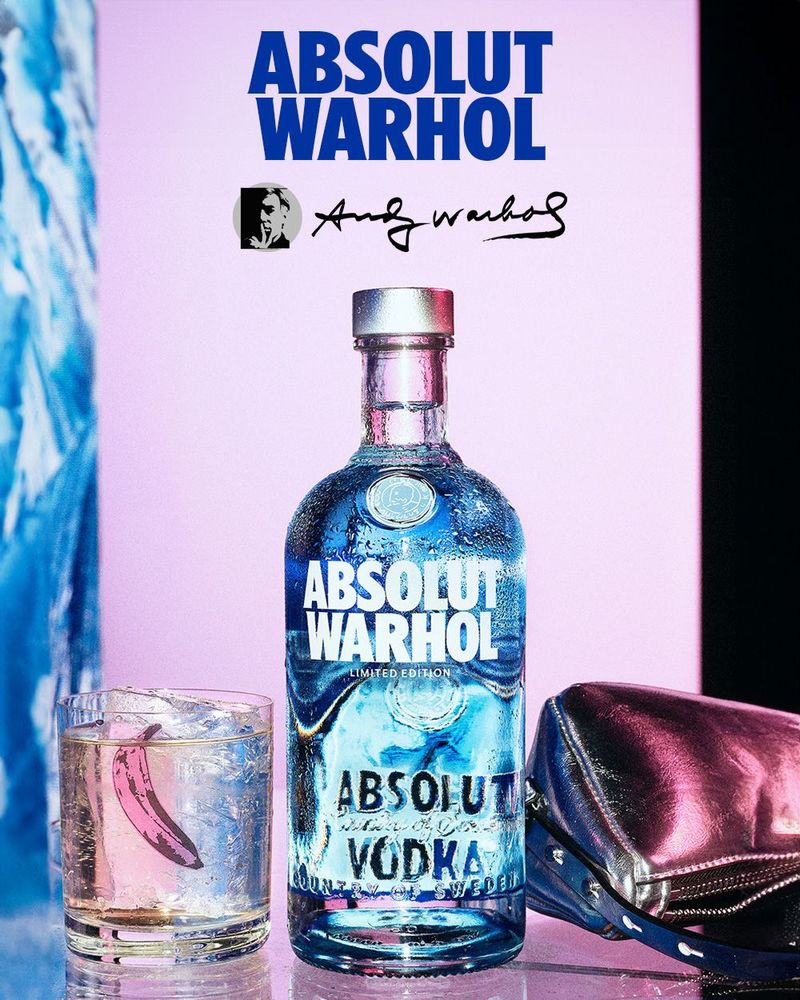 ABSOLUT VODKAウォッカ アンディウォホール ANDY WARHOL 