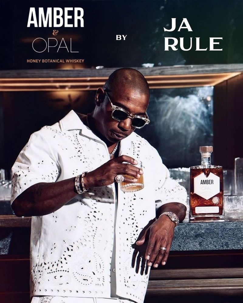 Amber & Opal Honey Botanical Infused Whiskey by Ja Rule | Passion