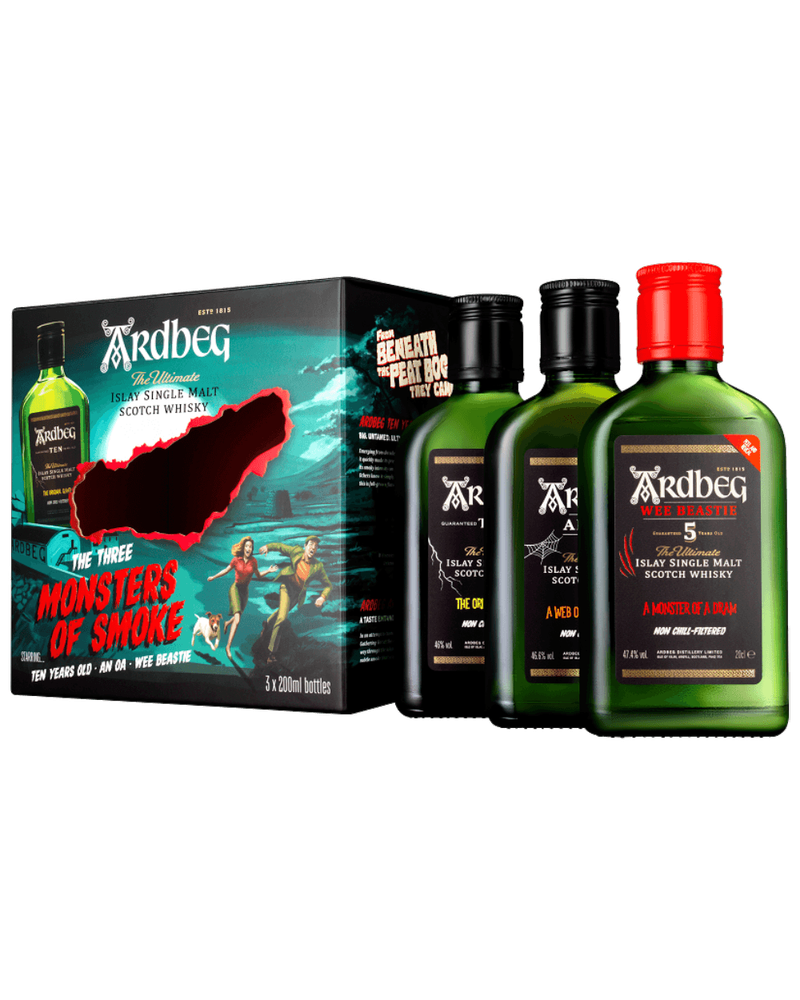 Ardbeg The Three Monsters of Smoke Set Islay Single Malt Scotch