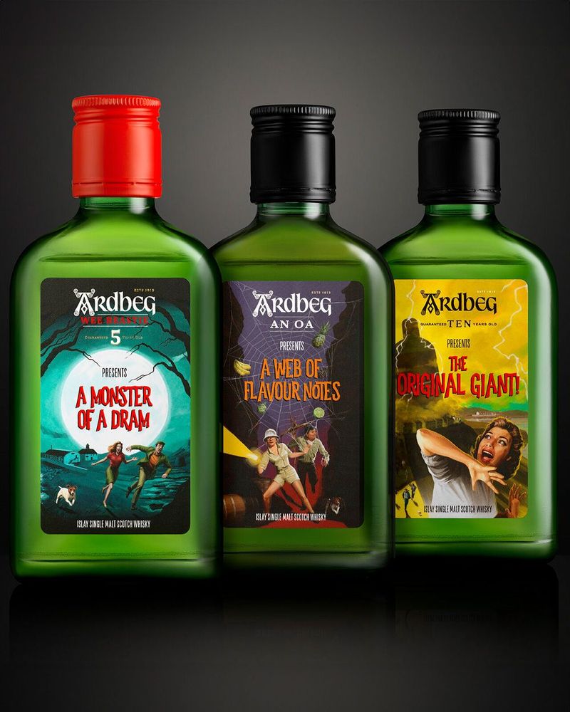 Ardbeg The Three Monsters of Smoke - 3 x 20 cl Whisky
