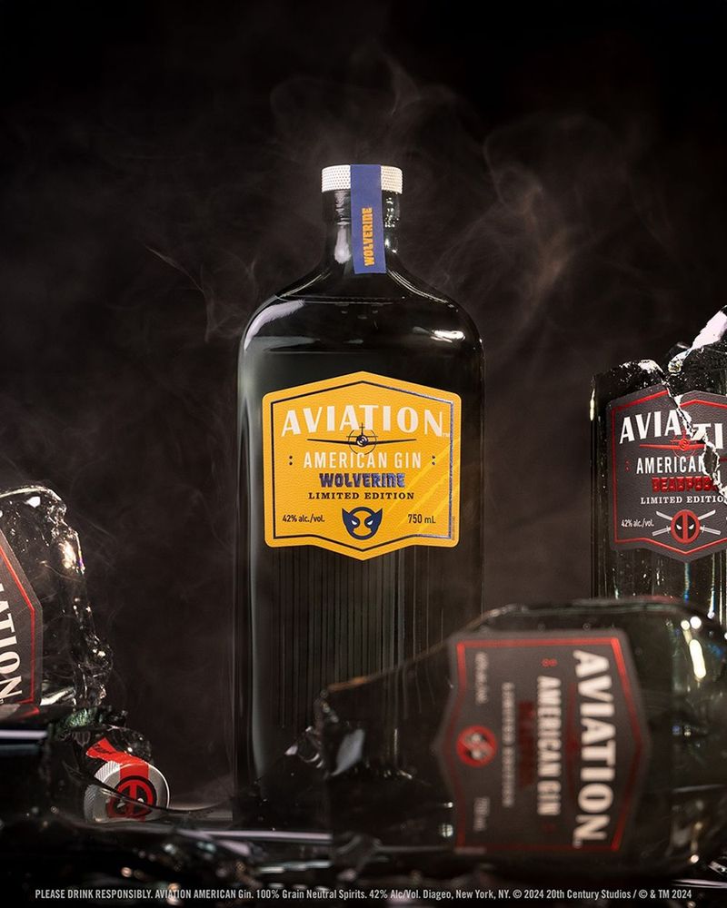 Aviation American Gin Wolverine Limited Edition Marvel Studios