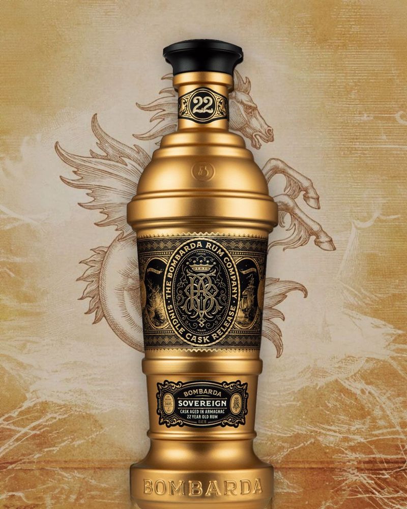 Bombarda Rum Sovereign XO 22 Year Old Dark Guyana Rum Limited