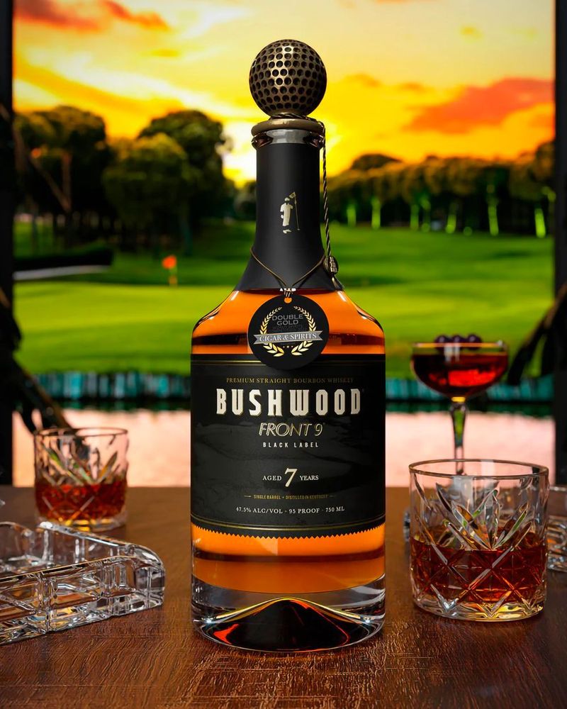 Bushwood Front 9 Black Label Aged 7 Years Single Barrel Straight