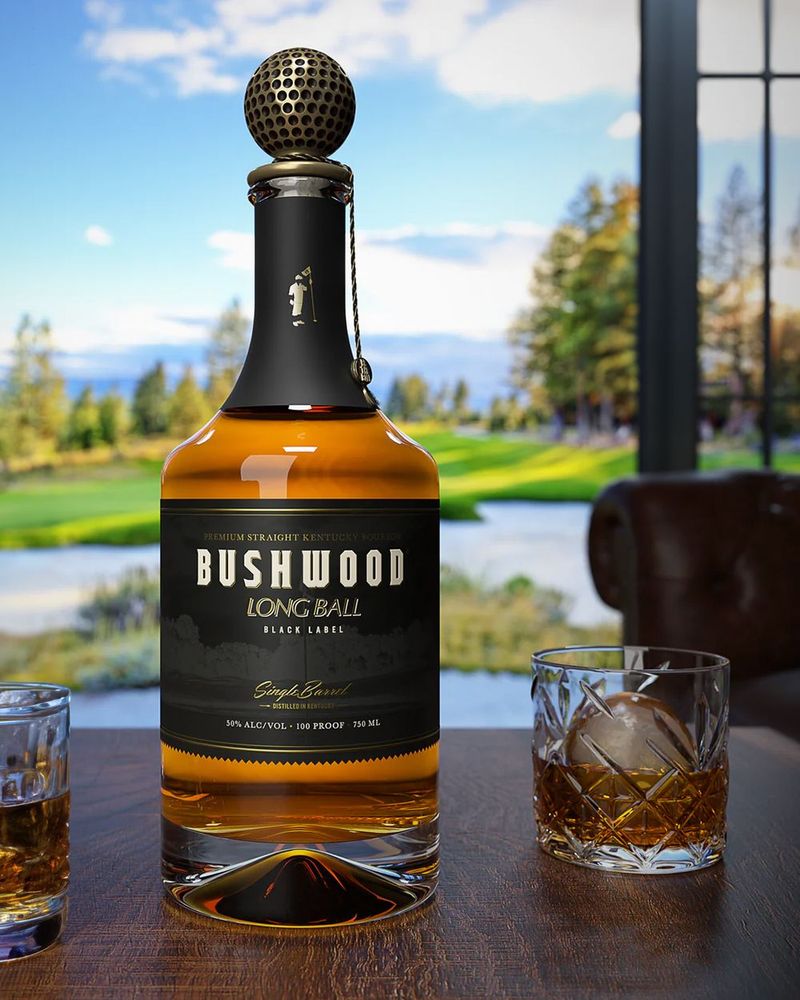 Bushwood 'Long Ball' Black Label Single Barrel Straight Bourbon