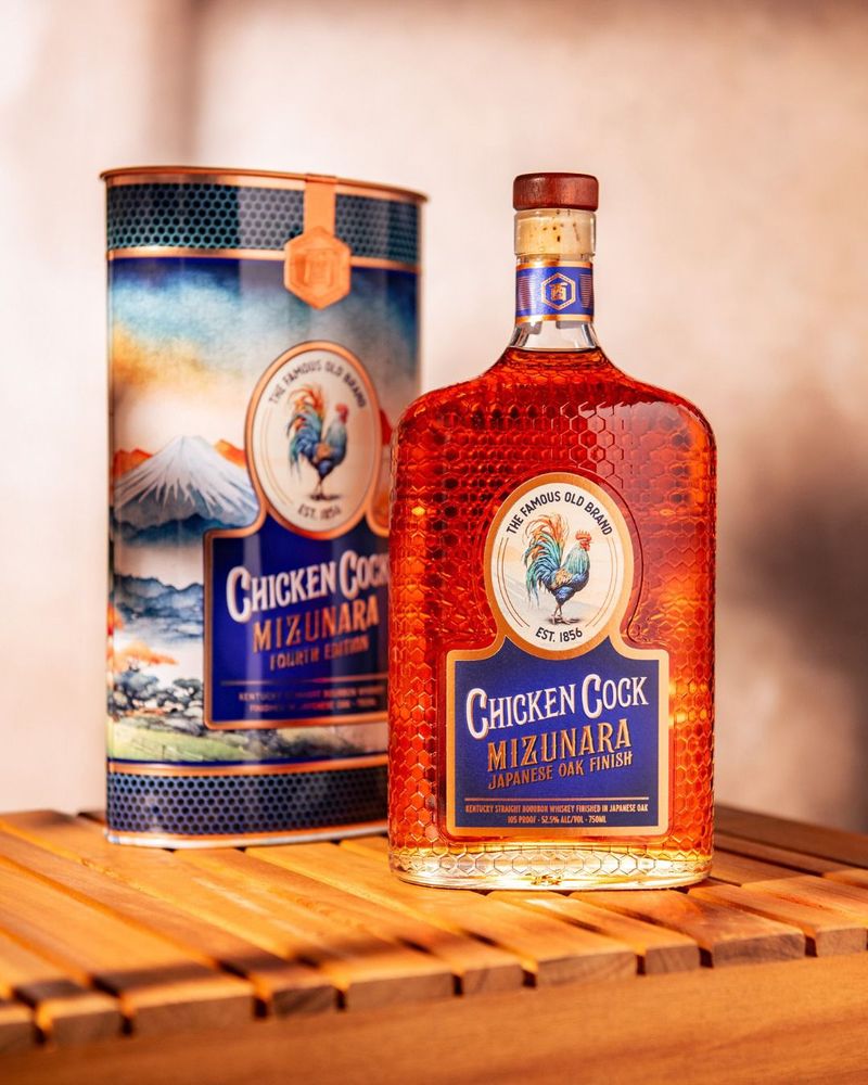 Chicken Cock Mizunara Japanese Oak Finish Kentucky Straight