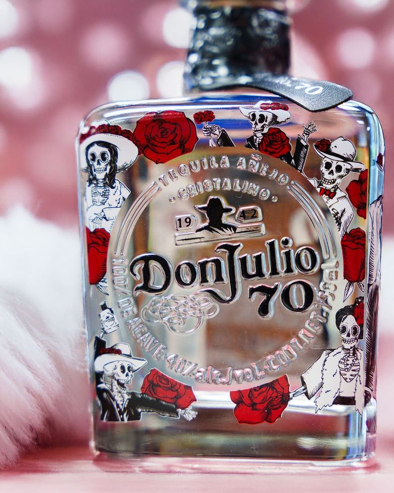Don Julio 70 Anejo Cristalino Tequila Dia De Muertos 2025