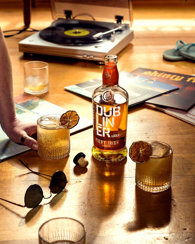 Dubliner Fiery Irish Whiskey Liqueur Spicy Cinnamon and Fiery