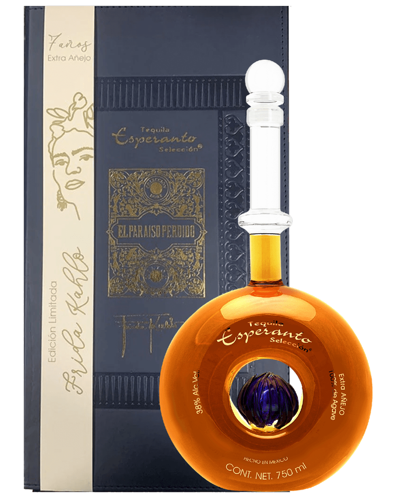 Tequila Esperanto Extra Anejo Frida Kahlo El Paraiso Perdido 7