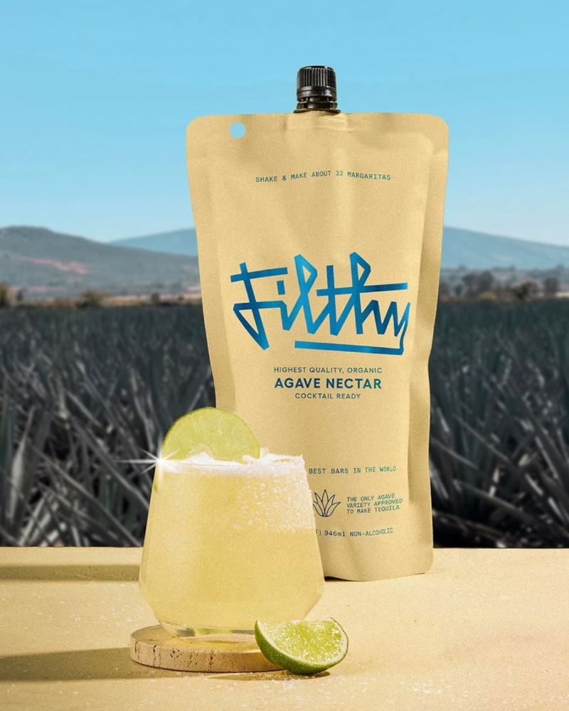Filthy Organic Agave Nectar Cocktail Ready Pouch | Passion Spirits