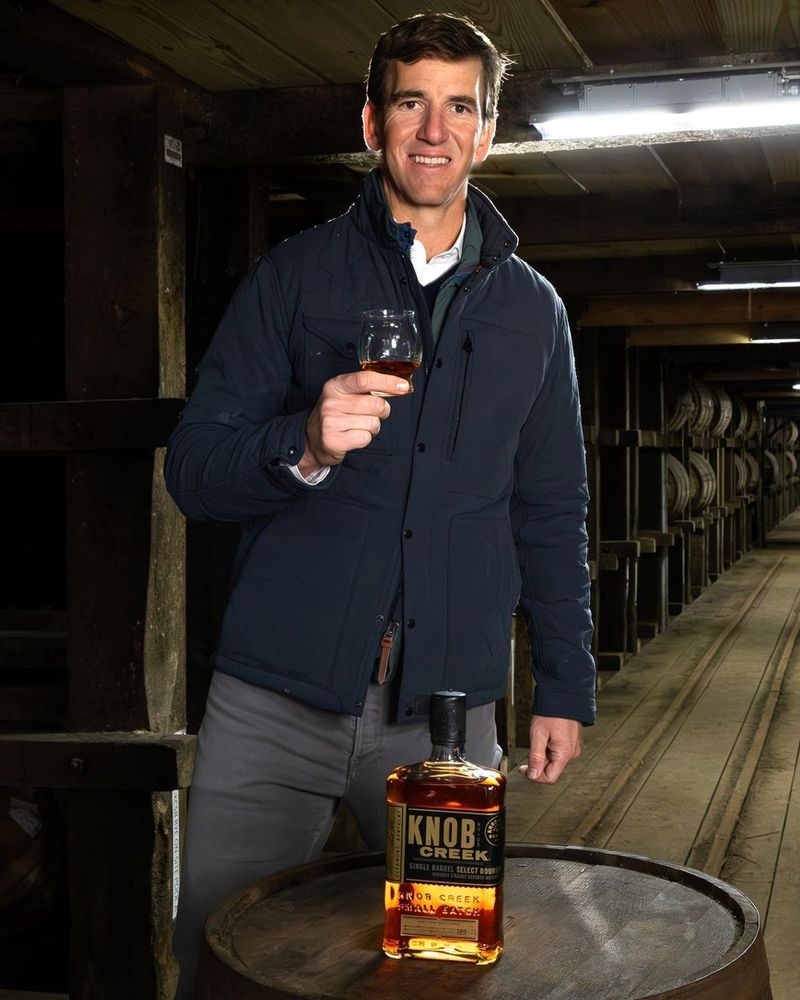 Knob Creek X Eli Manning's 2025 Bold Pick Single Barrel Select
