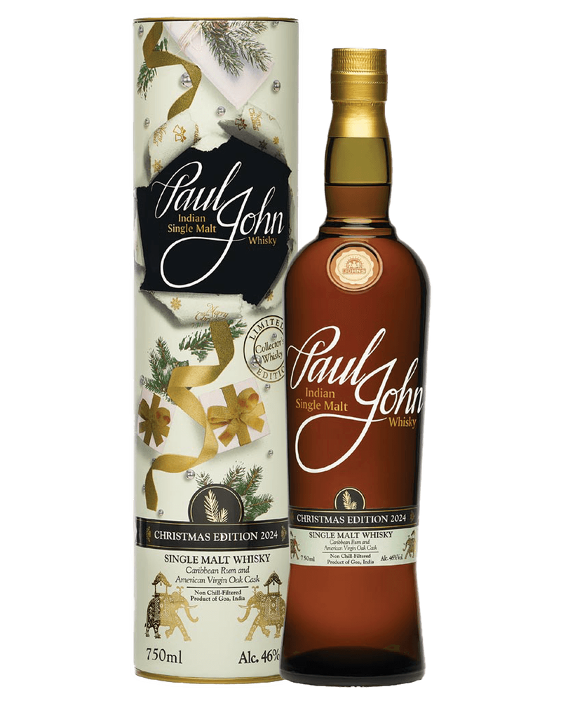 Paul John Indian Single Malt Whisky Christmas Limited Edition