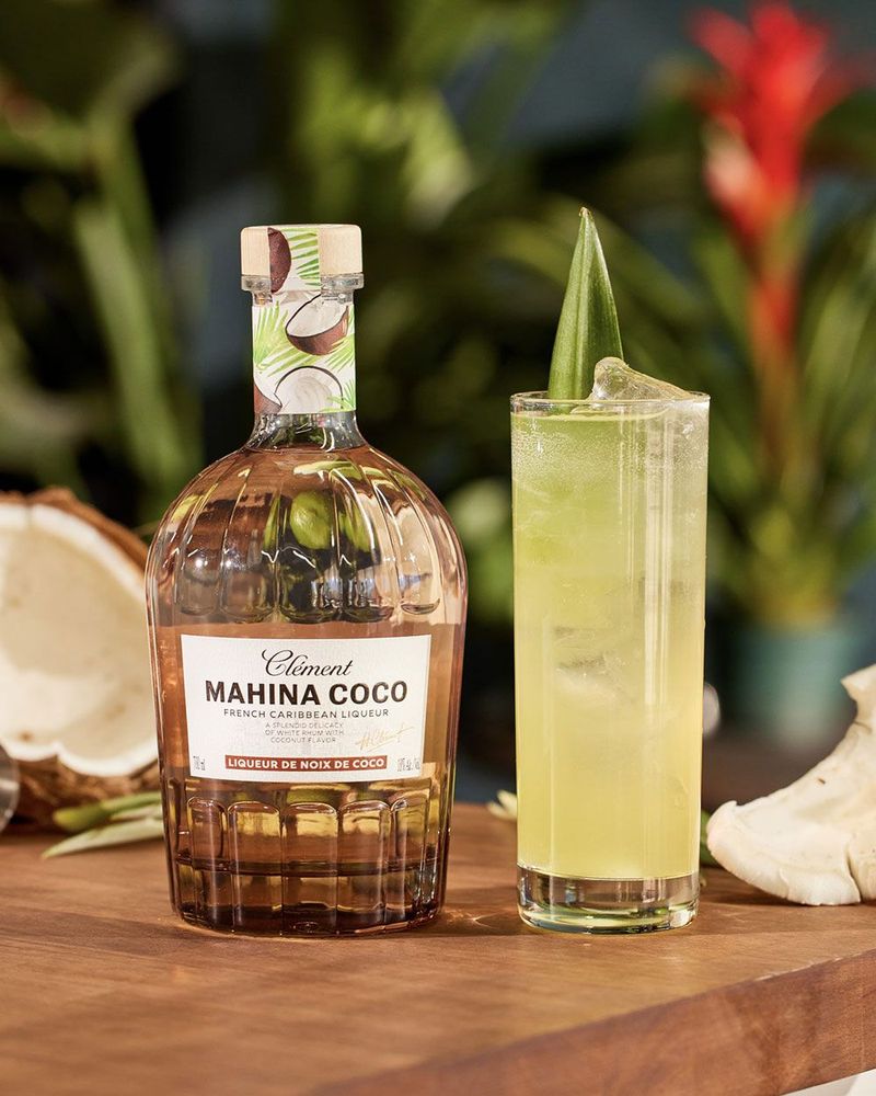 Rhum Clement Mahina Coco French Caribbean Coconut Liqueur