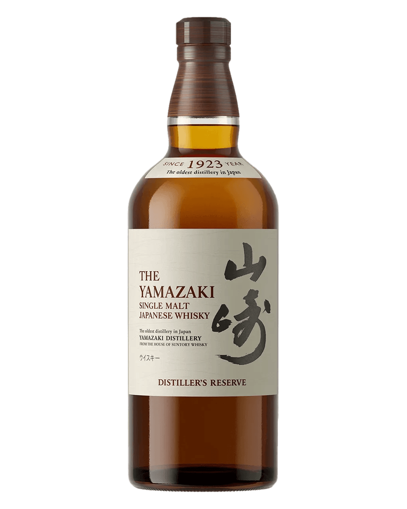 The Yamazaki Single Malt Japanese Whiskey Distiller's Reserve
