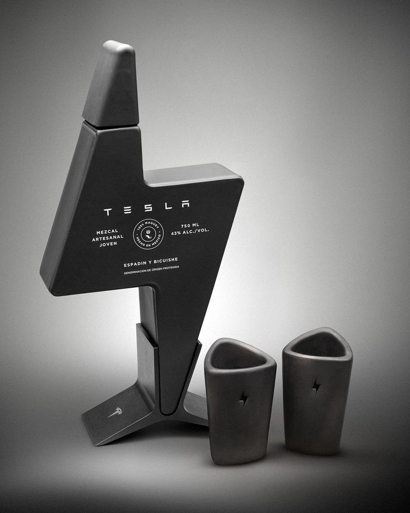 Tesla Mezcal Joven Ensamble Espadin & Bicuishe Limited Edition